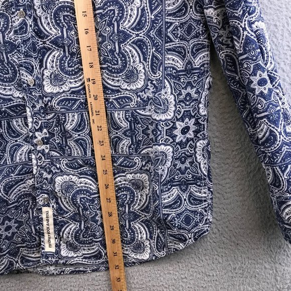 Rolling Stones Riff Stars Mens XL Shirt Button Front 100% Cotton All Over Print - Picture 8 of 11